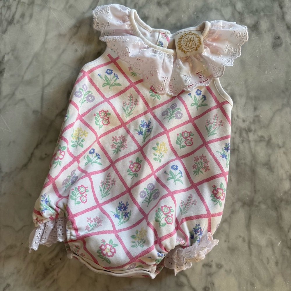 Beaufort Bonnet Company Lattice Print Bubble
